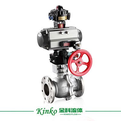 Pneumatic O-typed Cutting-off Ball Valve